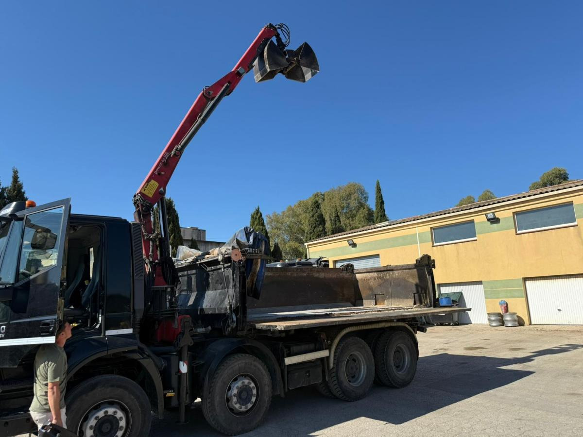 Iveco TRAKKER 410 EEV BI-BENNE GRUE MARREL 8X4 - Sklápěč: obrázek 5 Iveco TRAKKER 410 EEV BI-BENNE GRUE MARREL 8X4 - Sklápěč: obrázek 5