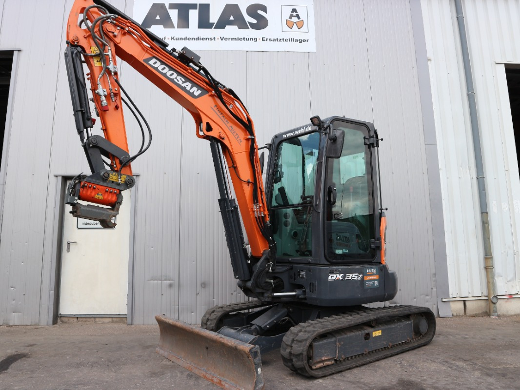 Doosan DX35Z-7 - Mini rýpadlo: obrázek 1 Doosan DX35Z-7 - Mini rýpadlo: obrázek 1
