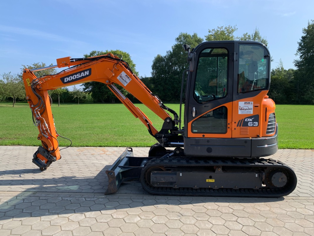 Doosan DX63-3 - Mini rýpadlo: obrázek 3 Doosan DX63-3 - Mini rýpadlo: obrázek 3