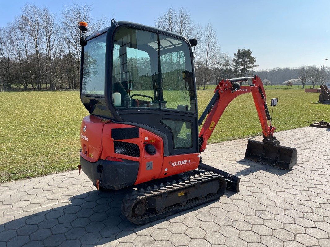 Kubota KX18-4 - Mini rýpadlo: obrázek 2 Kubota KX18-4 - Mini rýpadlo: obrázek 2
