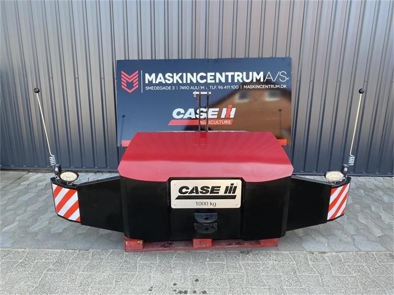 Case IH Frontvægtklods 1000 kg med side bumper - Protizávaží: obrázek 1 Case IH Frontvægtklods 1000 kg med side bumper - Protizávaží: obrázek 1