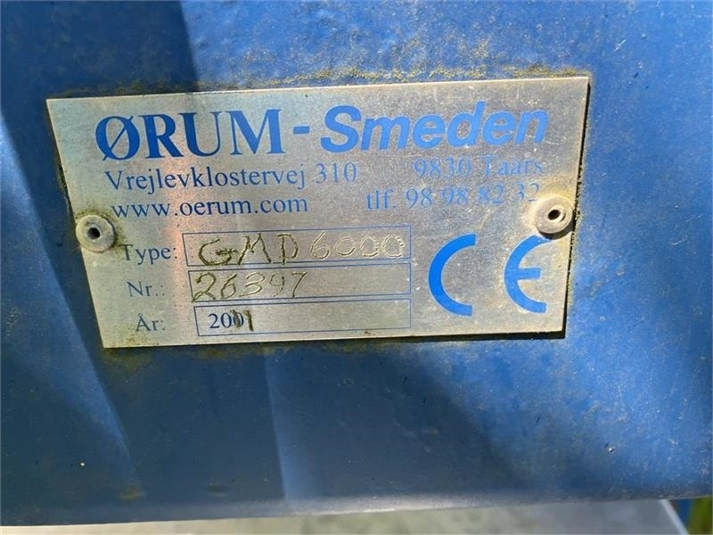 Ørum GMD 6000 - Fekální cisterna: obrázek 3 Ørum GMD 6000 - Fekální cisterna: obrázek 3
