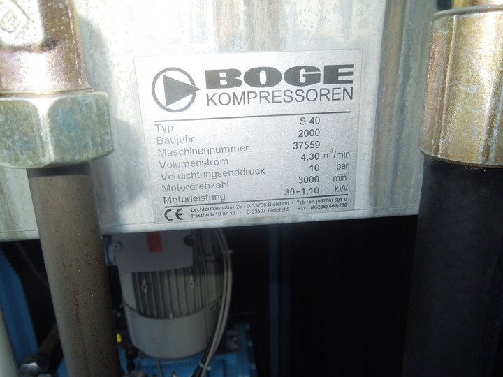 BOGE S40 - Mobilní kompresor: obrázek 4 BOGE S40 - Mobilní kompresor: obrázek 4