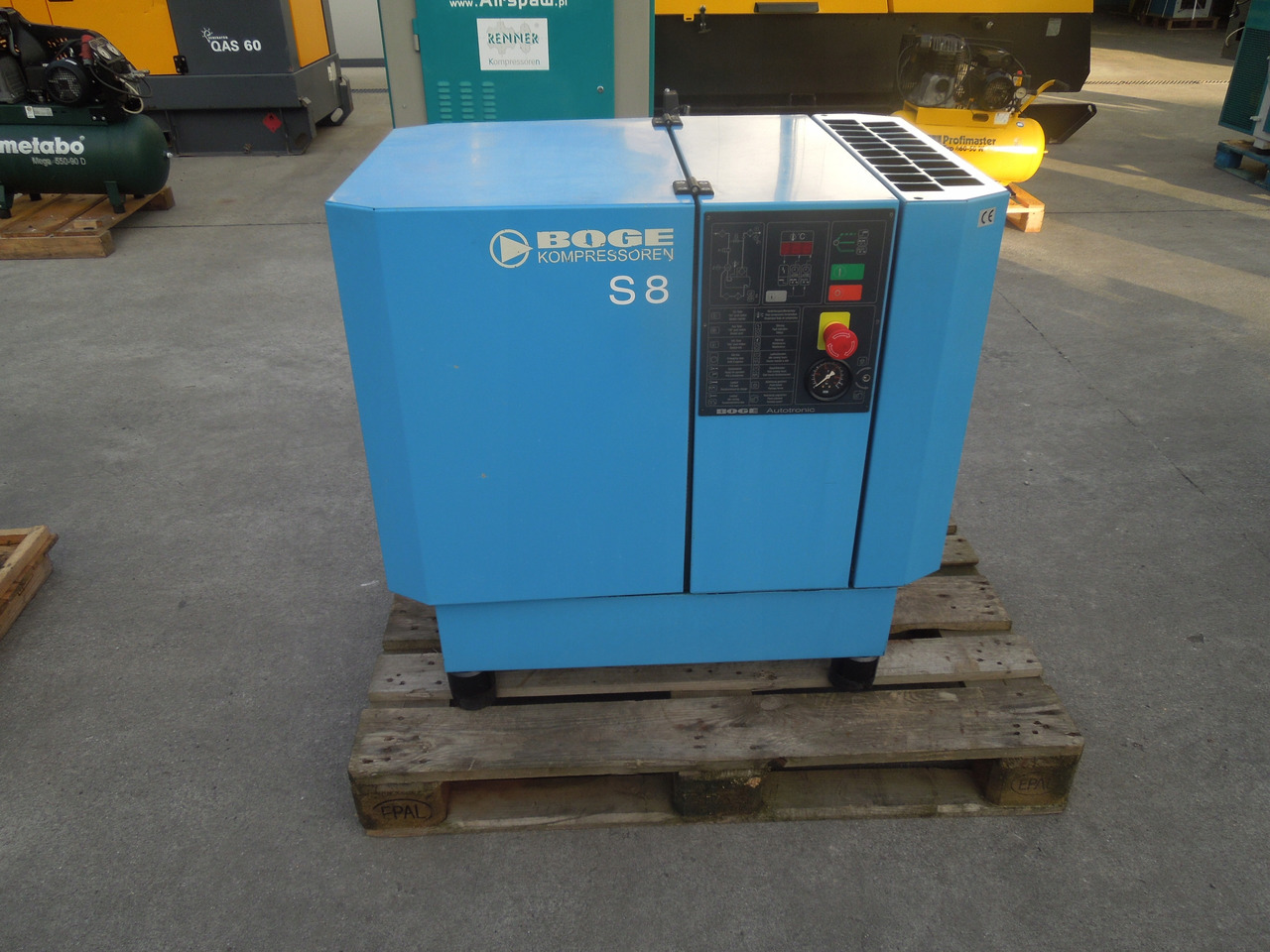 BOGE S8 - Mobilní kompresor: obrázek 1 BOGE S8 - Mobilní kompresor: obrázek 1