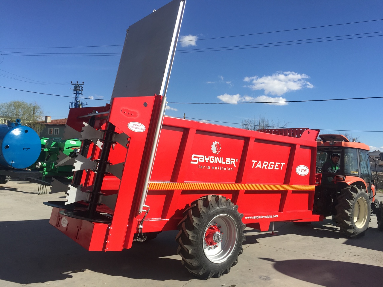 TARGET 10 TON HYDRAULIC PUSH MANURE SPREADER - Rozmetadlo chlévské mrvy: obrázek 3 TARGET 10 TON HYDRAULIC PUSH MANURE SPREADER - Rozmetadlo chlévské mrvy: obrázek 3