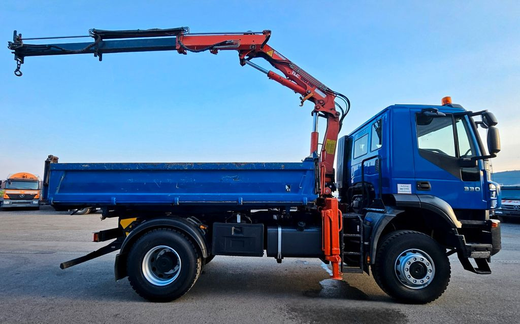 Iveco Trakker 190T33 4x4 Euro5 Kran Atlas 120.2E Funk - Sklápěč, Auto s hydraulickou rukou: obrázek 4 Iveco Trakker 190T33 4x4 Euro5 Kran Atlas 120.2E Funk - Sklápěč, Auto s hydraulickou rukou: obrázek 4