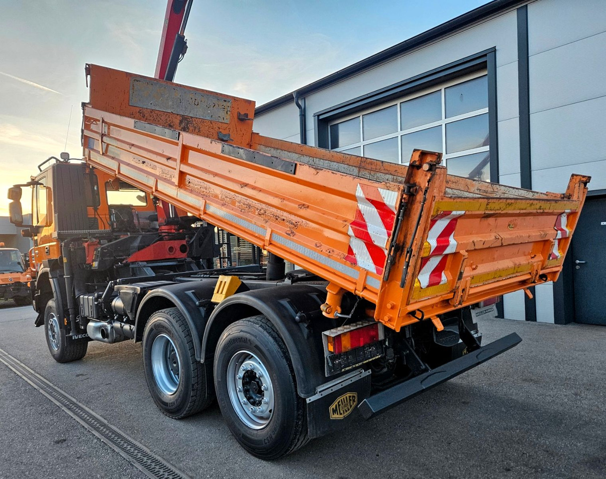 Iveco Trakker 410 6x4-4 EEV Palfinger PK12502 Funk - Sklápěč, Auto s hydraulickou rukou: obrázek 5 Iveco Trakker 410 6x4-4 EEV Palfinger PK12502 Funk - Sklápěč, Auto s hydraulickou rukou: obrázek 5