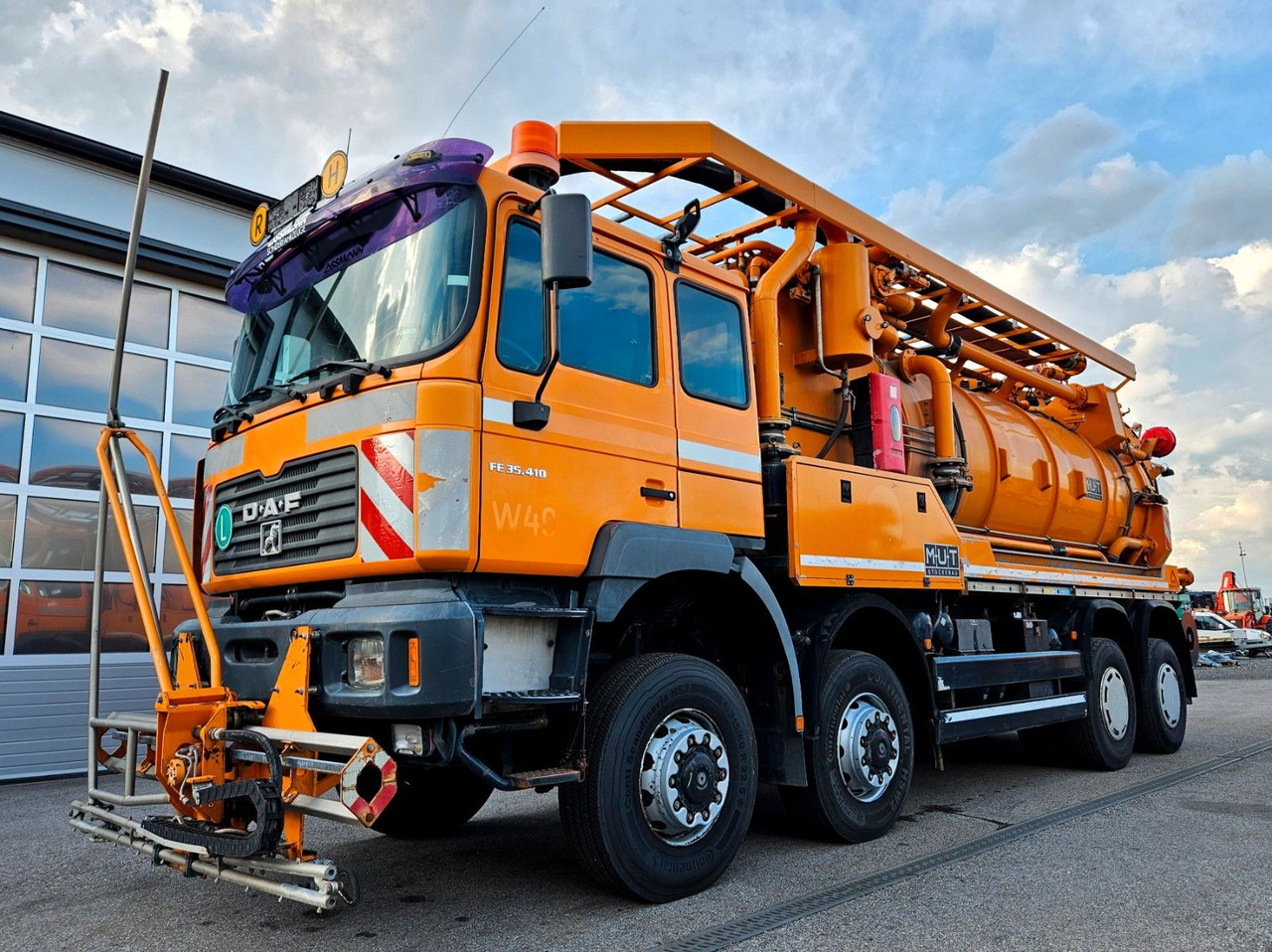 MAN FE35.410 8x6 Assmann Kanalspüler V2A Recycling - Čistič odpadových jam: obrázek 1 MAN FE35.410 8x6 Assmann Kanalspüler V2A Recycling - Čistič odpadových jam: obrázek 1