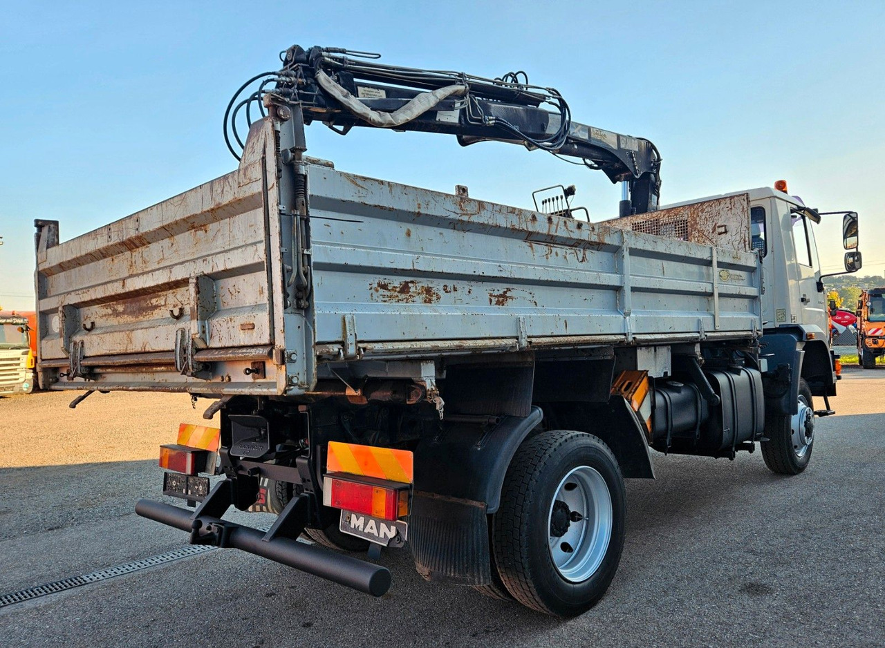 MAN LE 14.250 4x4 HIAB 077BS-2 Kran Greifer - Sklápěč, Auto s hydraulickou rukou: obrázek 3 MAN LE 14.250 4x4 HIAB 077BS-2 Kran Greifer - Sklápěč, Auto s hydraulickou rukou: obrázek 3