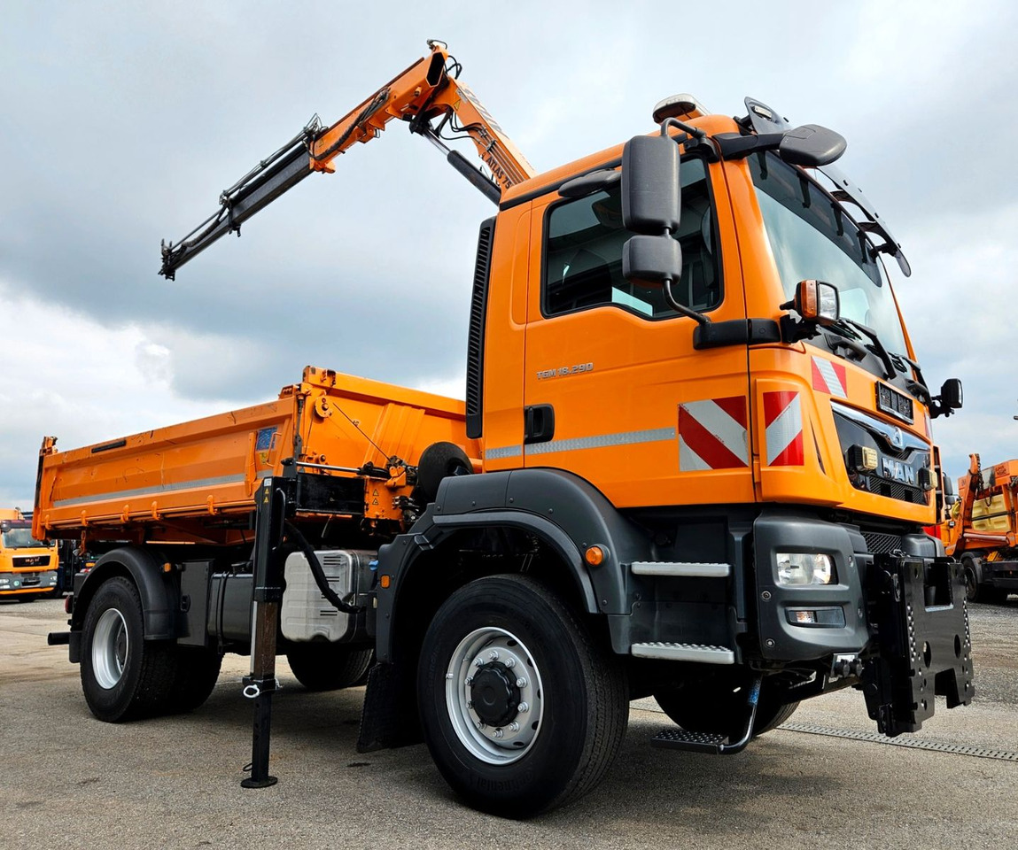 MAN TGM 18.290 4x4 Atlas 75.2 Kran Funk Euro6 - Sklápěč, Auto s hydraulickou rukou: obrázek 4 MAN TGM 18.290 4x4 Atlas 75.2 Kran Funk Euro6 - Sklápěč, Auto s hydraulickou rukou: obrázek 4
