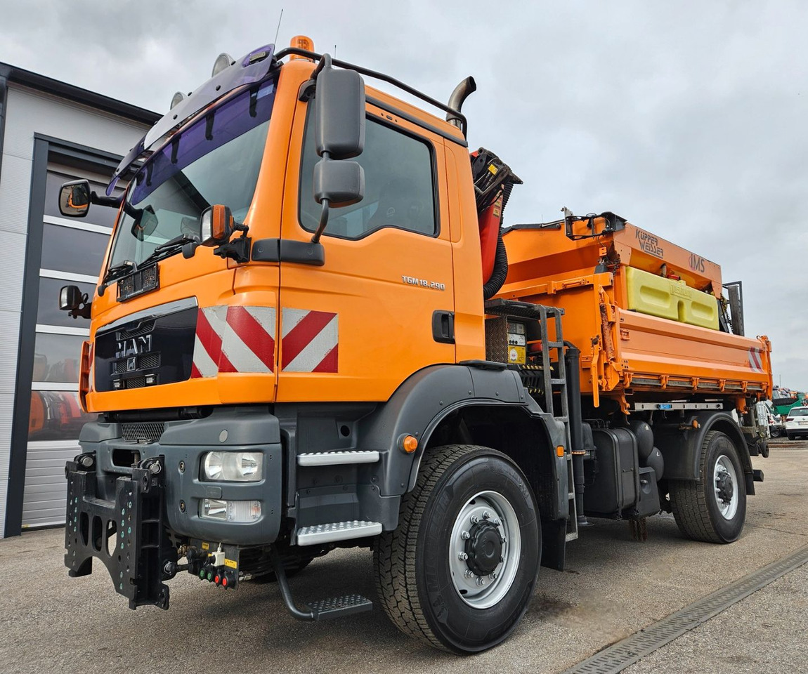 MAN TGM 18.290 4x4 Palfinger PK7001 Kran Funk Euro5 - Sklápěč, Auto s hydraulickou rukou: obrázek 4 MAN TGM 18.290 4x4 Palfinger PK7001 Kran Funk Euro5 - Sklápěč, Auto s hydraulickou rukou: obrázek 4