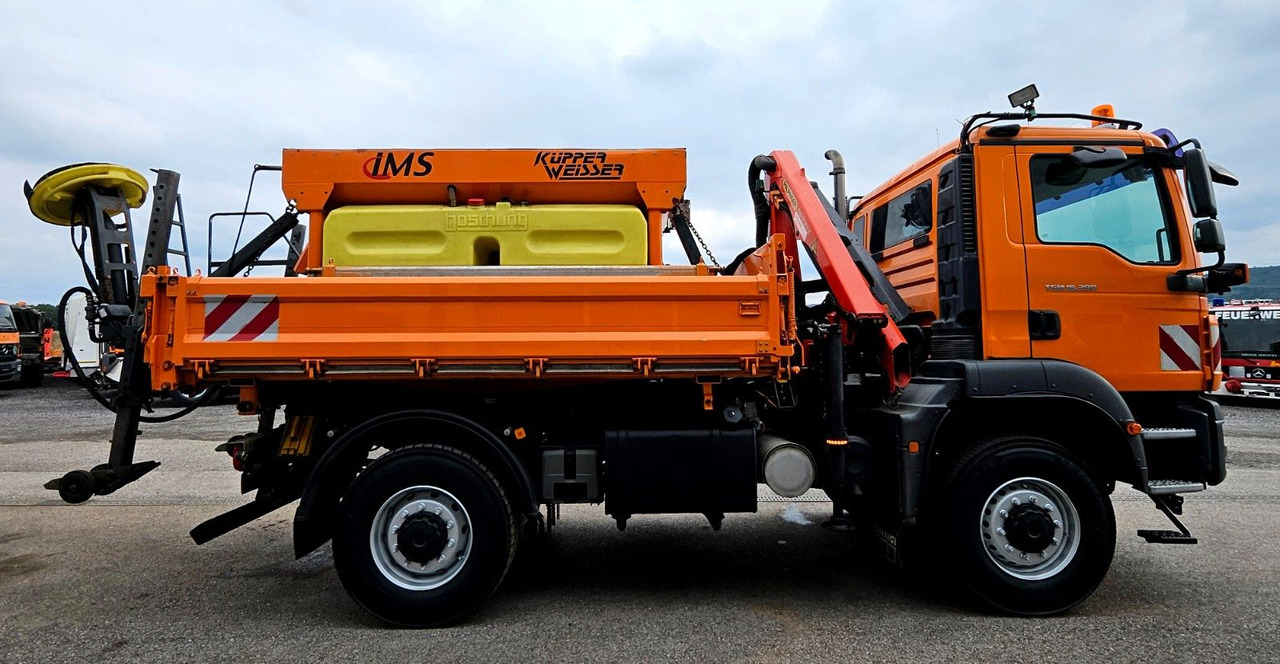 MAN TGM 18.290 4x4 Palfinger PK7001 Kran Funk Euro5 - Sklápěč, Auto s hydraulickou rukou: obrázek 2 MAN TGM 18.290 4x4 Palfinger PK7001 Kran Funk Euro5 - Sklápěč, Auto s hydraulickou rukou: obrázek 2