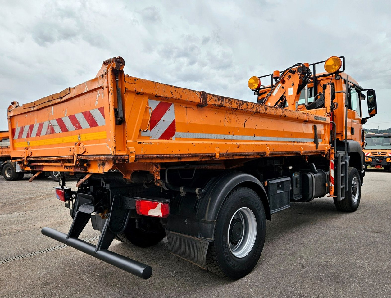 MAN TGS 18.320 4x4 BL Atlas 65.2 Kran Euro5 - Sklápěč, Auto s hydraulickou rukou: obrázek 5 MAN TGS 18.320 4x4 BL Atlas 65.2 Kran Euro5 - Sklápěč, Auto s hydraulickou rukou: obrázek 5