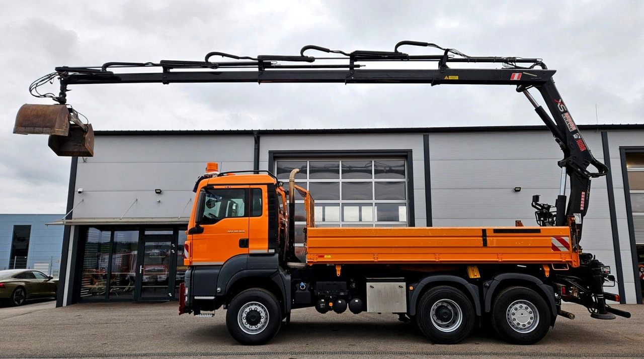 MAN TGS 28.360 6x4-4 HIAB 144E-4 Kran Euro5 - Sklápěč, Auto s hydraulickou rukou: obrázek 2 MAN TGS 28.360 6x4-4 HIAB 144E-4 Kran Euro5 - Sklápěč, Auto s hydraulickou rukou: obrázek 2