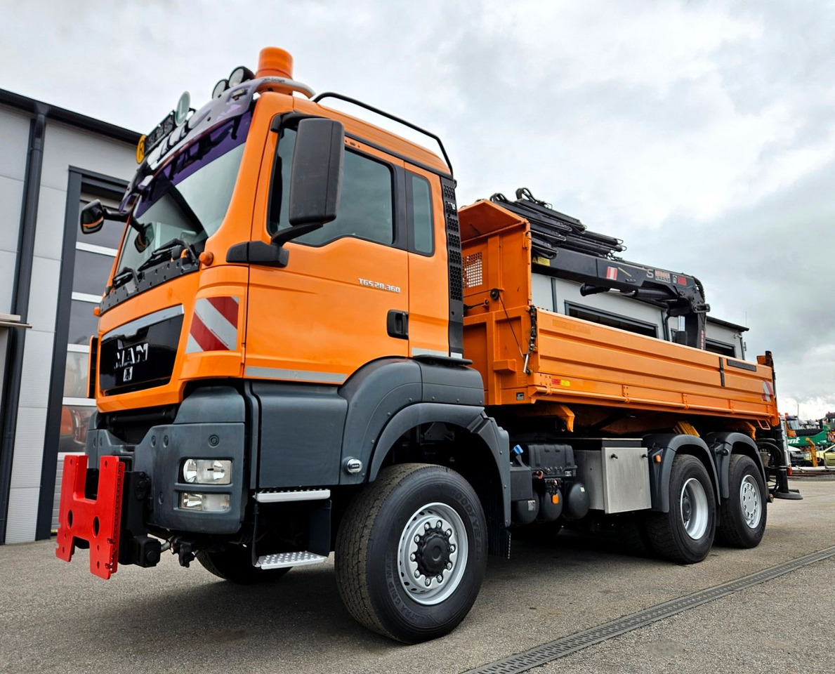 MAN TGS 28.360 6x4-4 HIAB 144E-4 Kran Euro5 - Sklápěč, Auto s hydraulickou rukou: obrázek 4 MAN TGS 28.360 6x4-4 HIAB 144E-4 Kran Euro5 - Sklápěč, Auto s hydraulickou rukou: obrázek 4