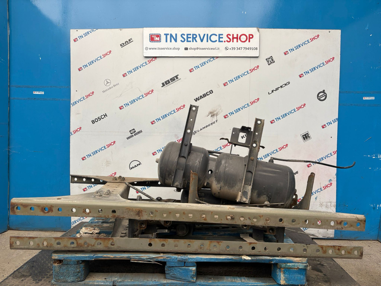 Serbatoio Aria, barra accoppiamento, differenziale DAF - Diferenciál pro Nákladní auto: obrázek 1 Serbatoio Aria, barra accoppiamento, differenziale DAF - Diferenciál pro Nákladní auto: obrázek 1