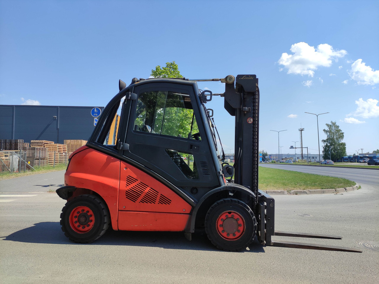 Linde H40D-01 - Dieselový vysokozdvižný vozík: obrázek 5 Linde H40D-01 - Dieselový vysokozdvižný vozík: obrázek 5