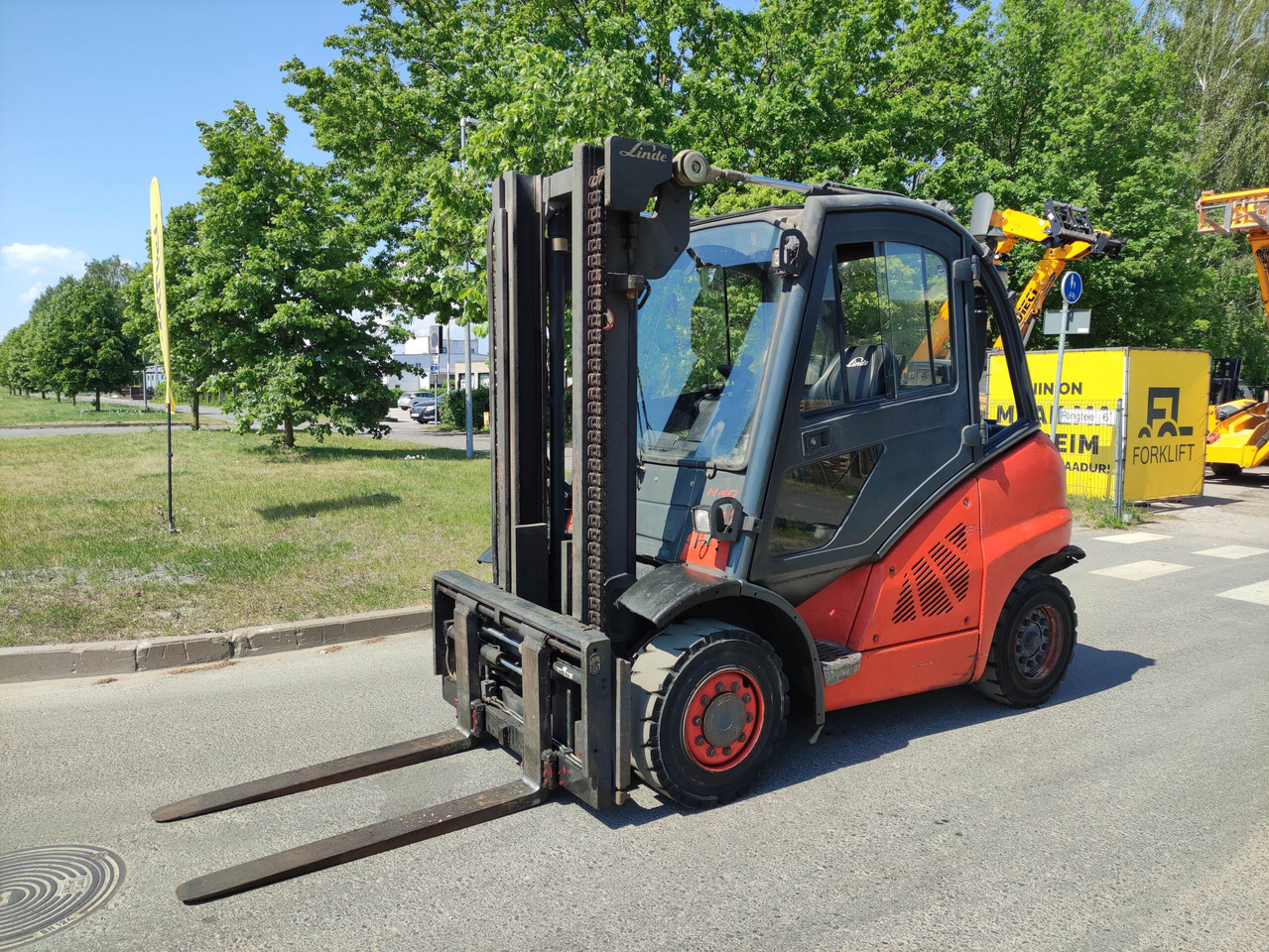 Linde H40D-01 - Dieselový vysokozdvižný vozík: obrázek 4 Linde H40D-01 - Dieselový vysokozdvižný vozík: obrázek 4