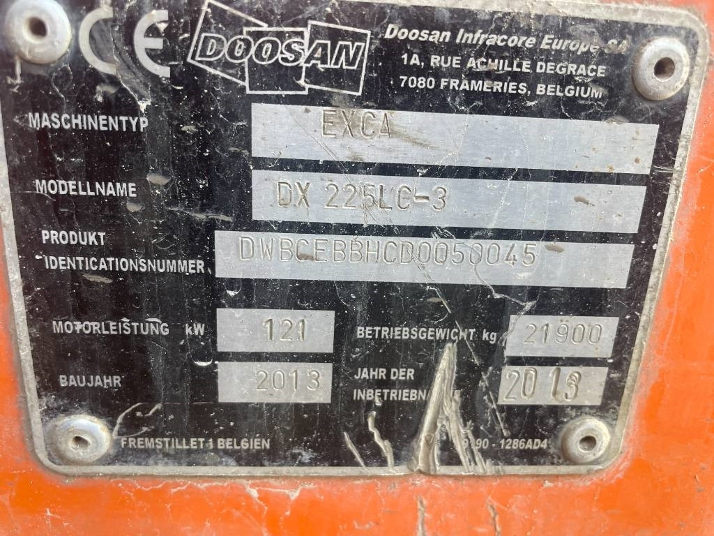 Pásové rýpadlo Doosan EXCA: obrázek 12
