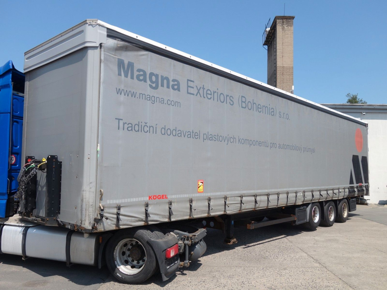 Kögel SN24 MEGA, Liftachse, SAF Achsen, XL Code - Plachtový návěs: obrázek 1 Kögel SN24 MEGA, Liftachse, SAF Achsen, XL Code - Plachtový návěs: obrázek 1