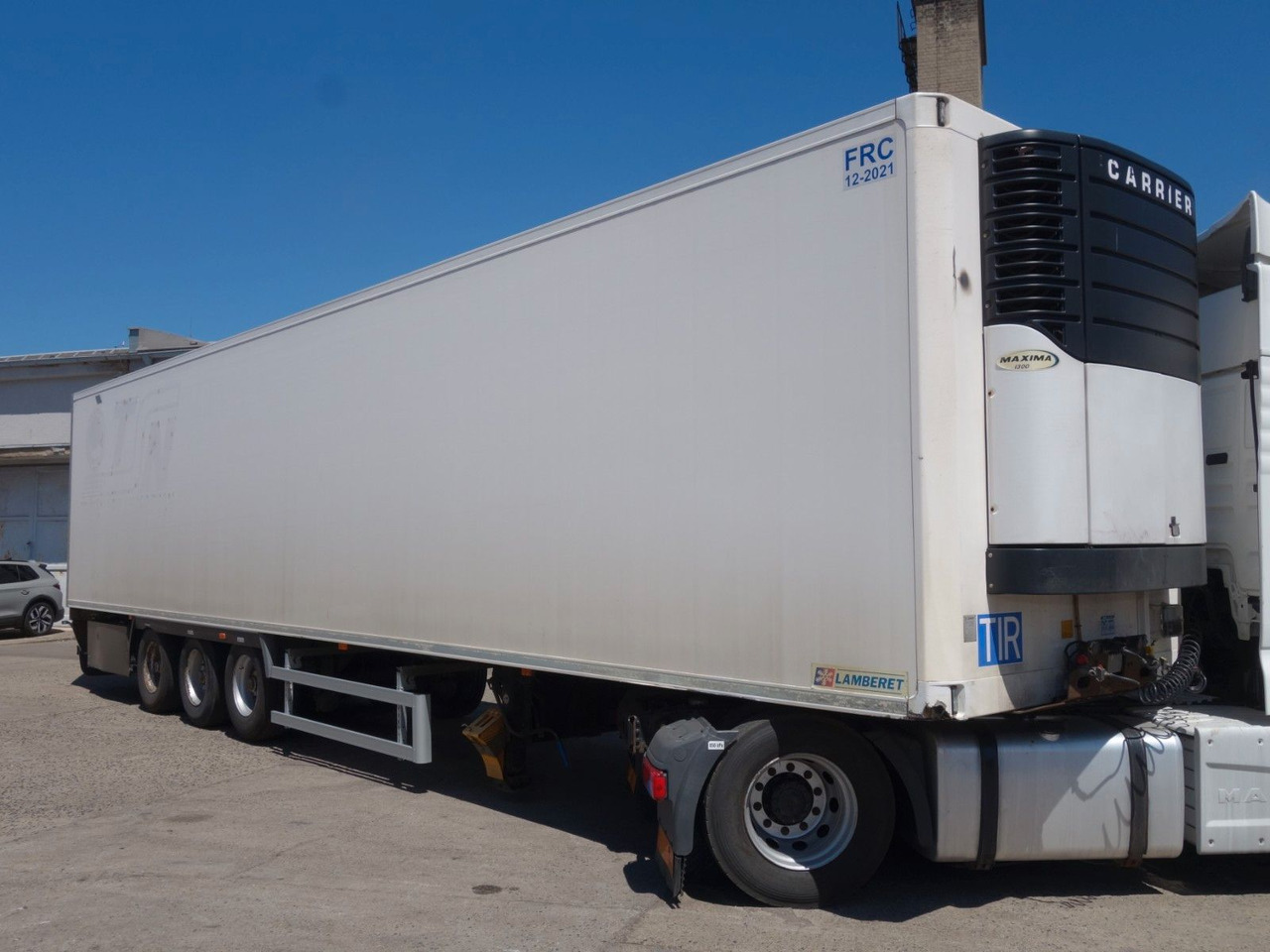Lamberet LVF S3 mit Carrier 1300, 2.400 BtS. - Chladírenský návěs: obrázek 2 Lamberet LVF S3 mit Carrier 1300, 2.400 BtS. - Chladírenský návěs: obrázek 2