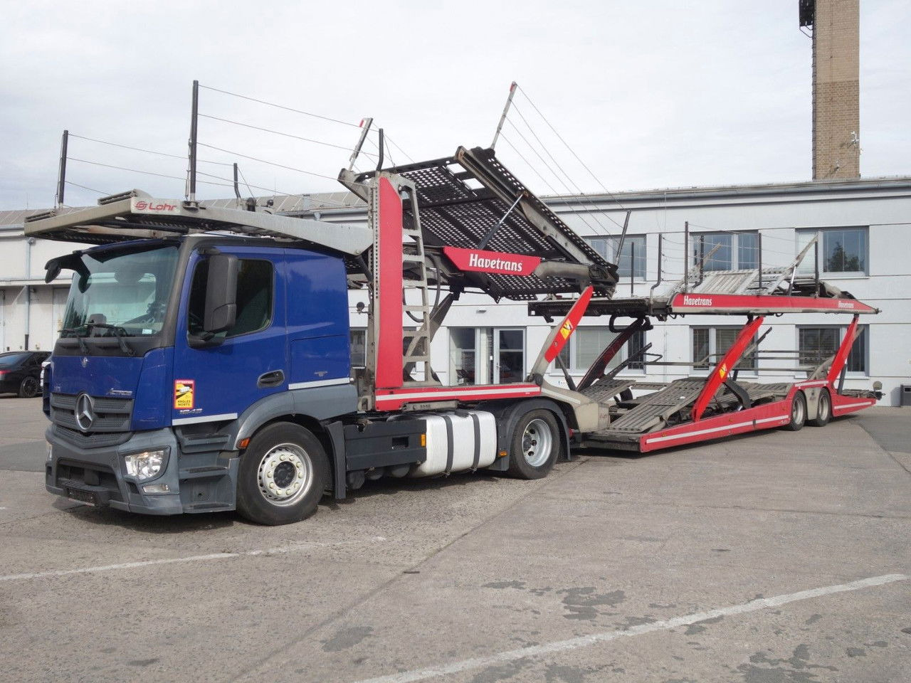 Mercedes-Benz Actros 1843 mit Euro Lohr, Retarder, VDI Certifi - Přepravník automobilů: obrázek 2 Mercedes-Benz Actros 1843 mit Euro Lohr, Retarder, VDI Certifi - Přepravník automobilů: obrázek 2