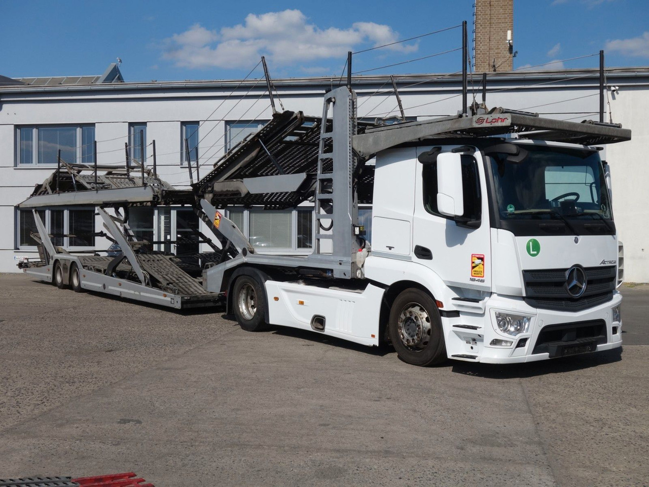 Mercedes-Benz Actros 1846 mit Euro LOHR, VDI Certificate - Přepravník automobilů: obrázek 2 Mercedes-Benz Actros 1846 mit Euro LOHR, VDI Certificate - Přepravník automobilů: obrázek 2