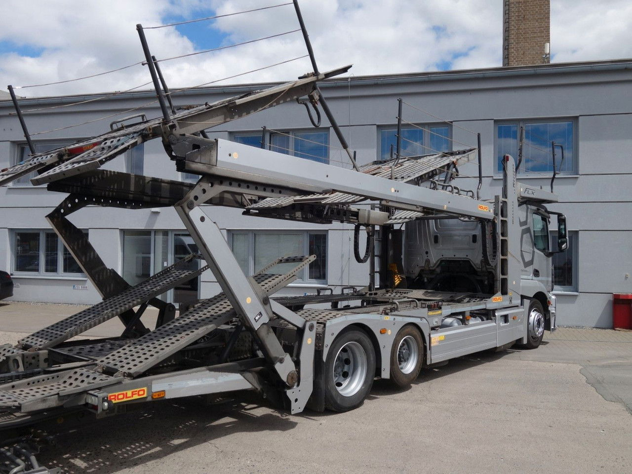 Mercedes-Benz Actros 2443 mit Rolfo FLX, Certifikation VDI - Přepravník automobilů: obrázek 5 Mercedes-Benz Actros 2443 mit Rolfo FLX, Certifikation VDI - Přepravník automobilů: obrázek 5