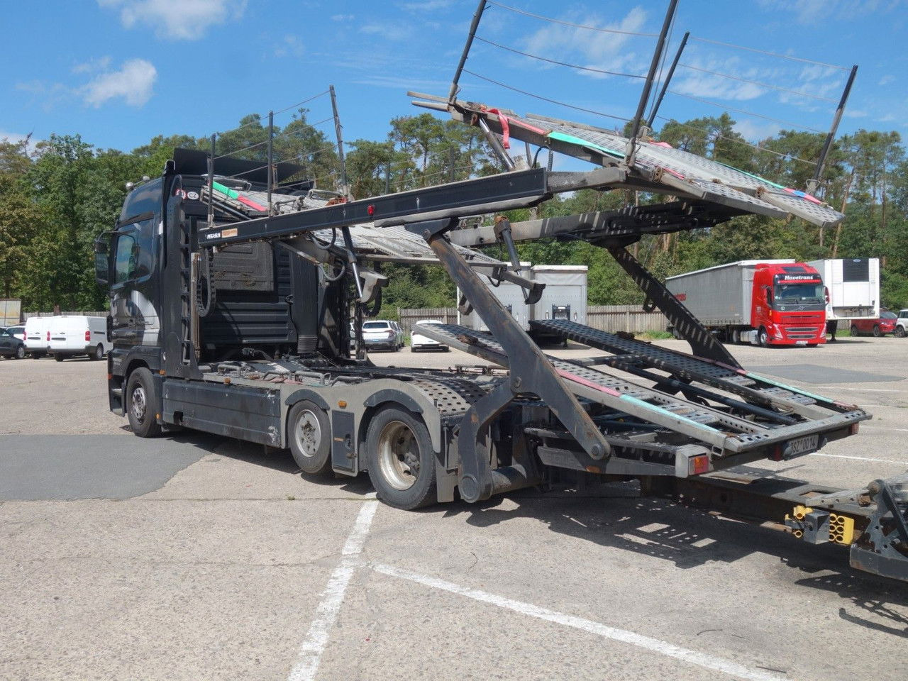 Mercedes-Benz Actros 2446 mit Rolfo für 10 PKW, Retarder - Přepravník automobilů: obrázek 4 Mercedes-Benz Actros 2446 mit Rolfo für 10 PKW, Retarder - Přepravník automobilů: obrázek 4