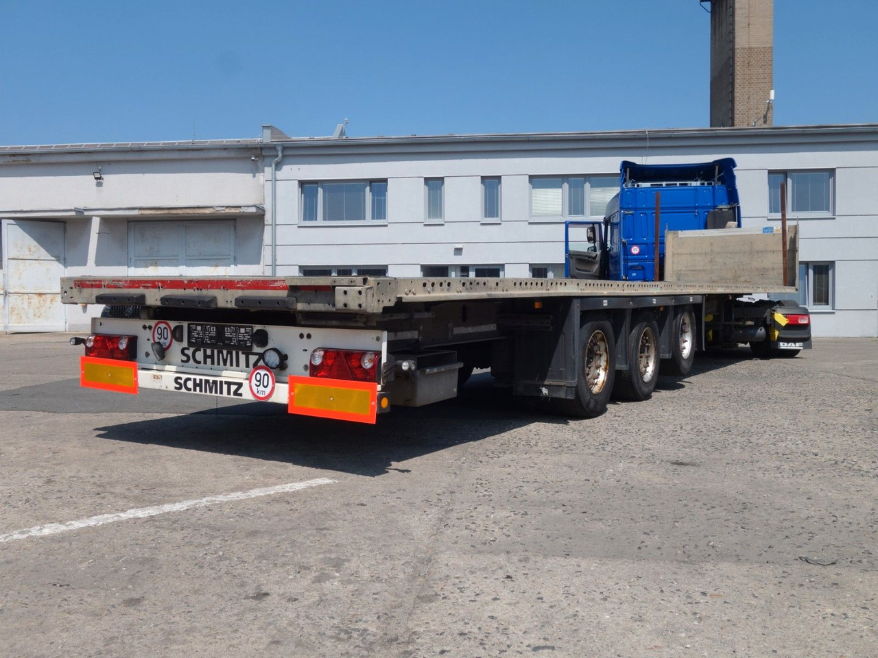 Schmitz Cargobull SCS 24/L , MEGA, Liftaachse, Plattform - Plachtový návěs: obrázek 4 Schmitz Cargobull SCS 24/L , MEGA, Liftaachse, Plattform - Plachtový návěs: obrázek 4