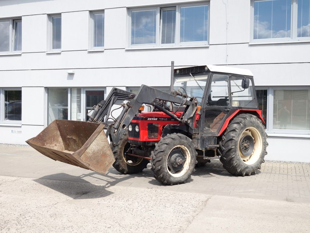 Traktor Zetor 7745 Turbo 4x4 frontlader: obrázek 1