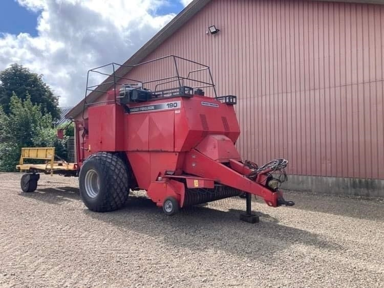 Massey Ferguson LB190 Fieldstar *** m. parkland ballevogn *** - Lis na hranaté balíky: obrázek 2 Massey Ferguson LB190 Fieldstar *** m. parkland ballevogn *** - Lis na hranaté balíky: obrázek 2