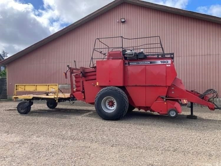 Massey Ferguson LB190 Fieldstar *** m. parkland ballevogn *** - Lis na hranaté balíky: obrázek 3 Massey Ferguson LB190 Fieldstar *** m. parkland ballevogn *** - Lis na hranaté balíky: obrázek 3