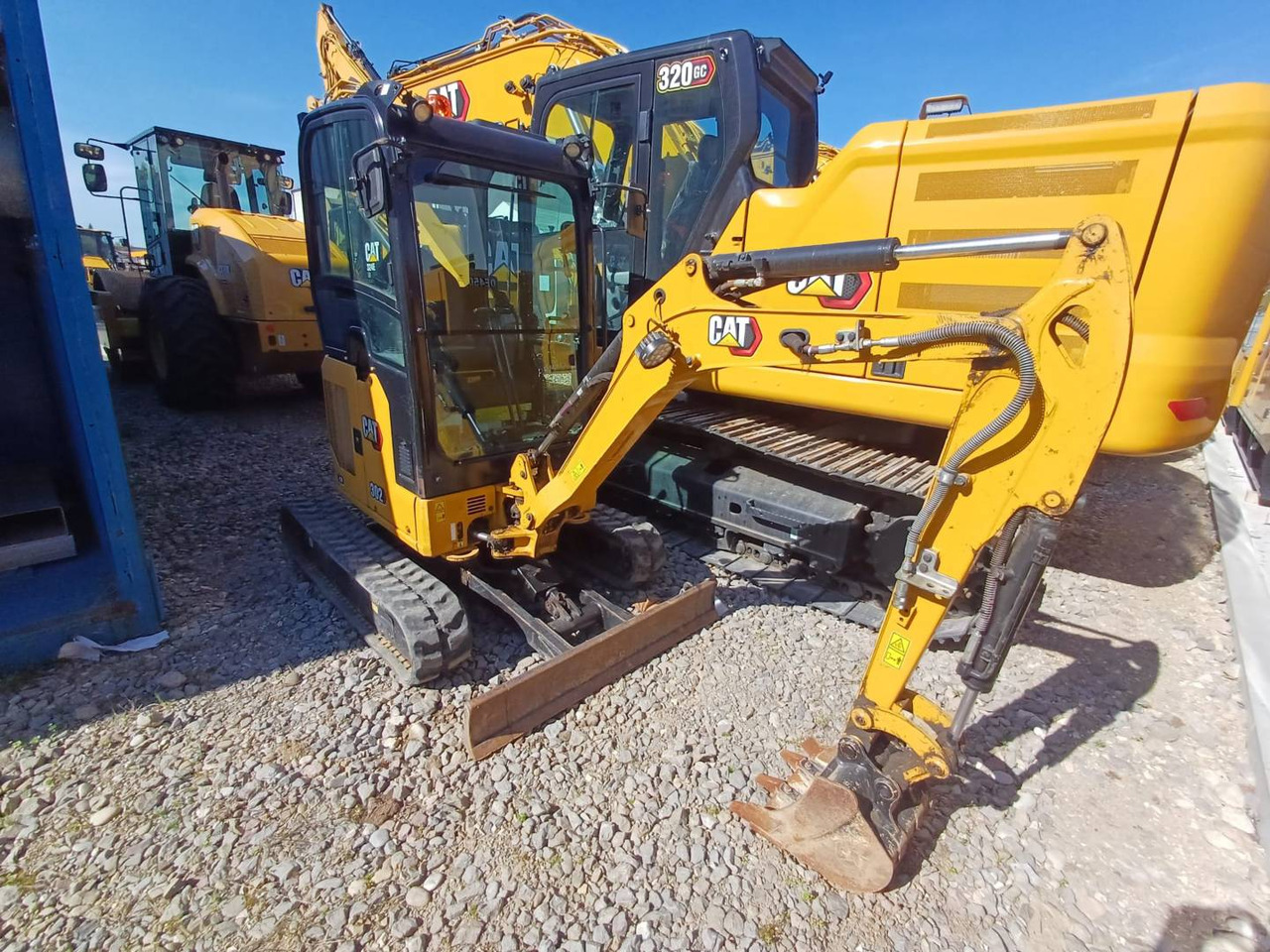 CAT 302-05CR - Pásové rýpadlo: obrázek 2 CAT 302-05CR - Pásové rýpadlo: obrázek 2