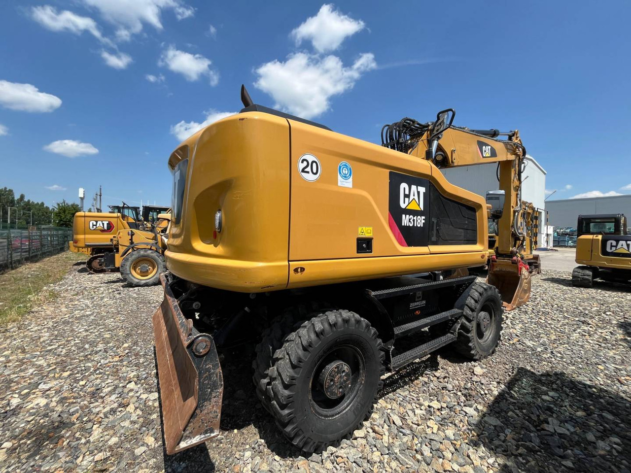 CAT M318F - Kolesové rýpadlo: obrázek 3 CAT M318F - Kolesové rýpadlo: obrázek 3