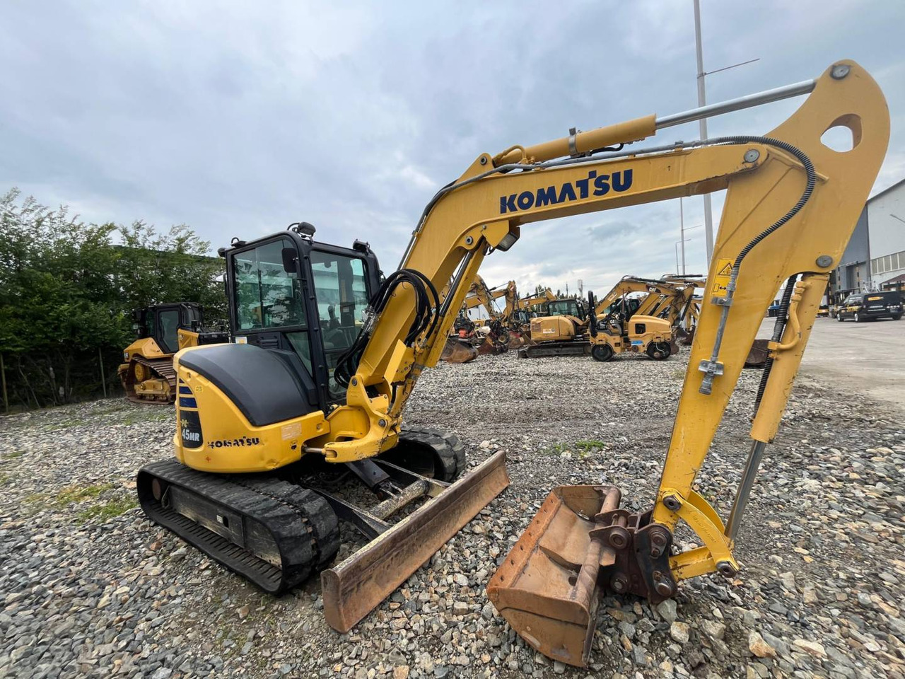 KOMATSU PC45MR - 5E0 - Mini rýpadlo: obrázek 2 KOMATSU PC45MR - 5E0 - Mini rýpadlo: obrázek 2