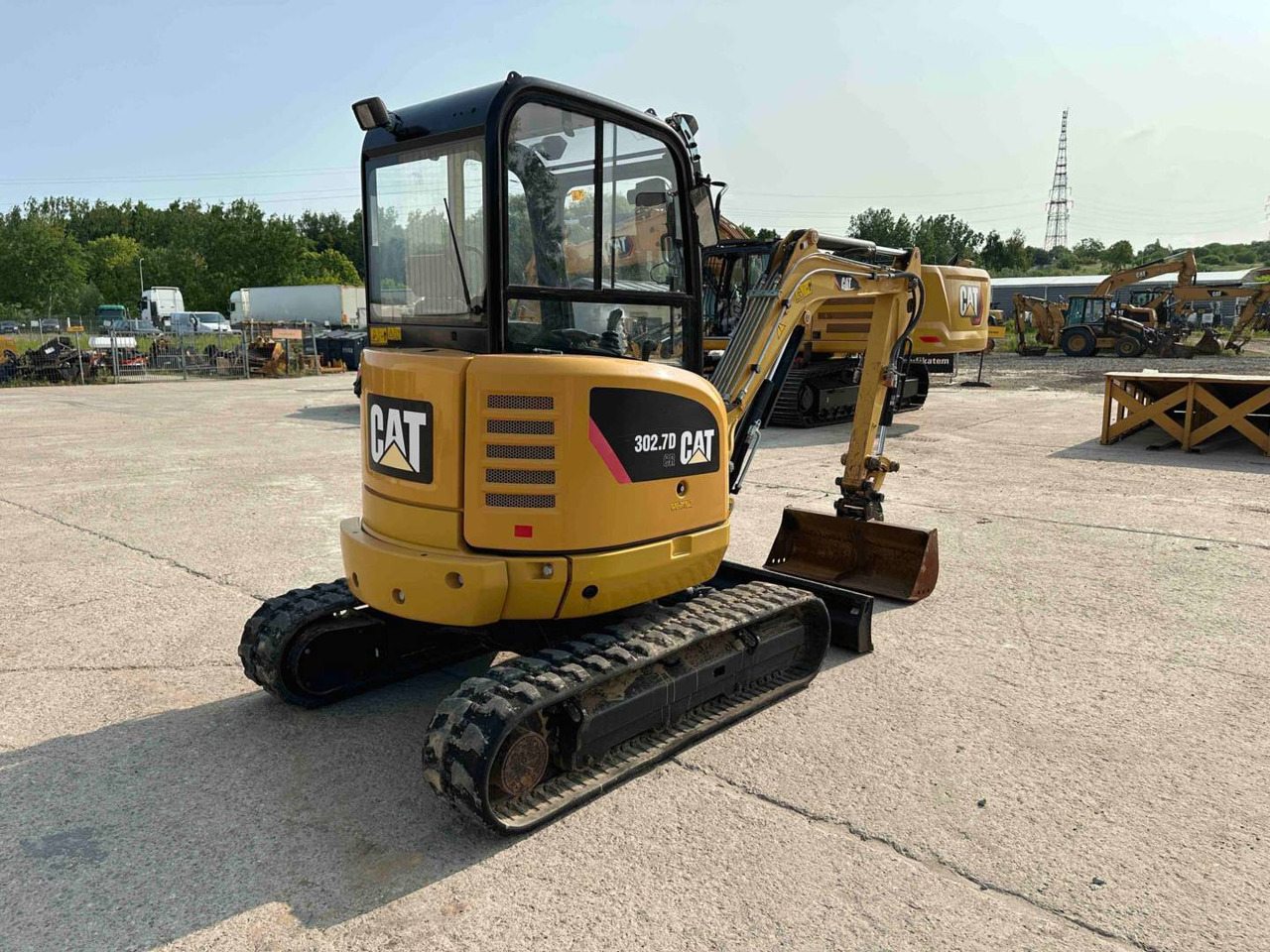 CAT 302.7DCR - Pásové rýpadlo: obrázek 3 CAT 302.7DCR - Pásové rýpadlo: obrázek 3