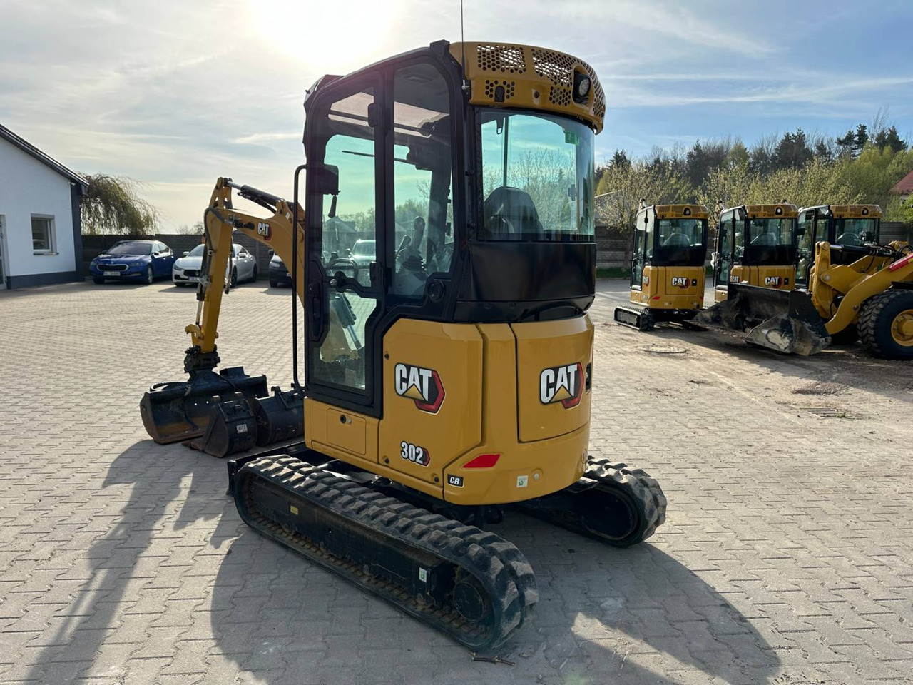 CAT 302CR - Pásové rýpadlo: obrázek 4 CAT 302CR - Pásové rýpadlo: obrázek 4