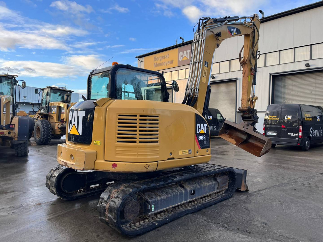 CAT 308E2CR - Pásové rýpadlo: obrázek 3 CAT 308E2CR - Pásové rýpadlo: obrázek 3