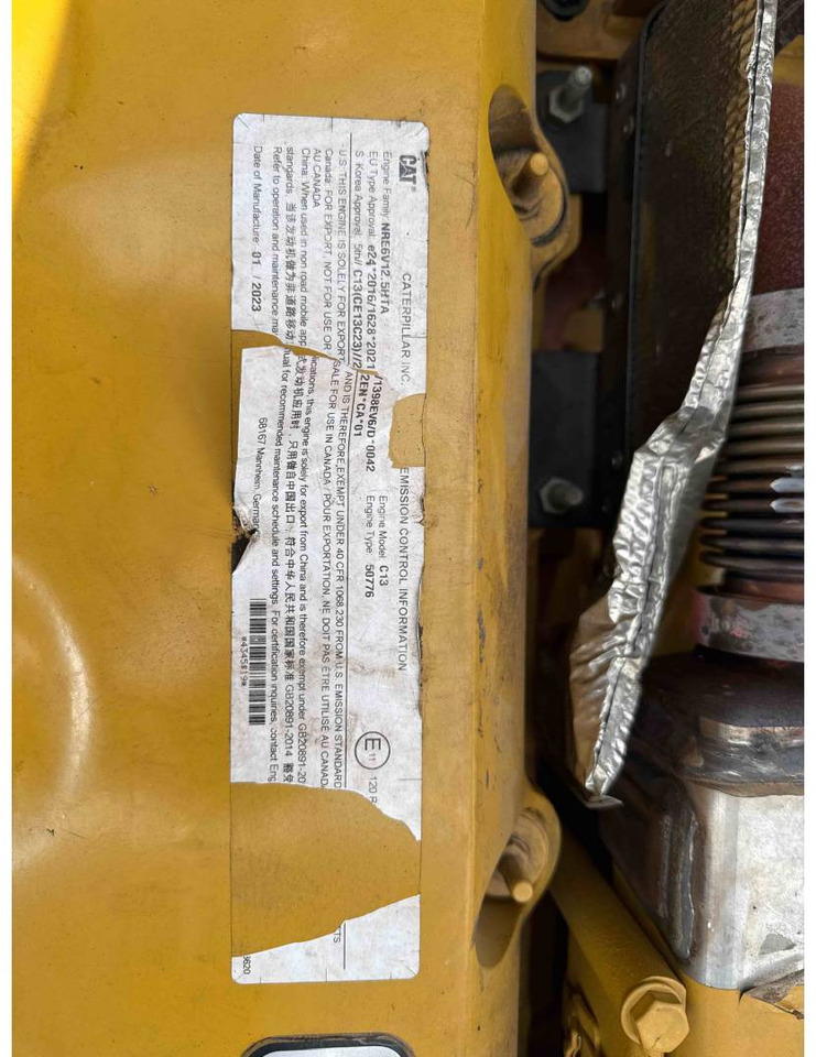 Kloubový sklápěč CAT 730: obrázek 23 Kloubový sklápěč CAT 730: obrázek 23