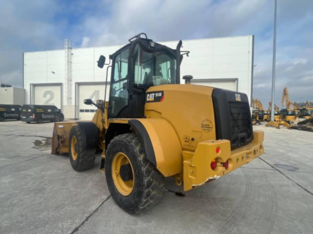 CAT 914K - Kolový nakladač: obrázek 4 CAT 914K - Kolový nakladač: obrázek 4