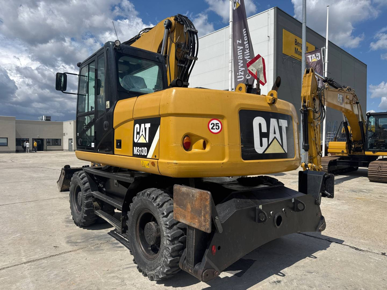 CAT M313D - Kolesové rýpadlo: obrázek 4 CAT M313D - Kolesové rýpadlo: obrázek 4