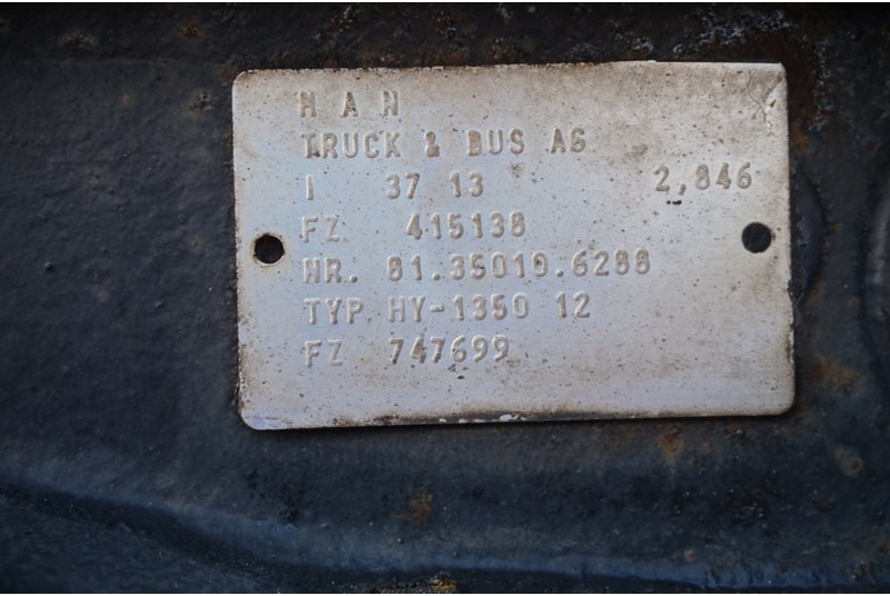 MAN HY-1350-12 37/13 - Zadní náprava pro Nákladní auto: obrázek 4 MAN HY-1350-12 37/13 - Zadní náprava pro Nákladní auto: obrázek 4