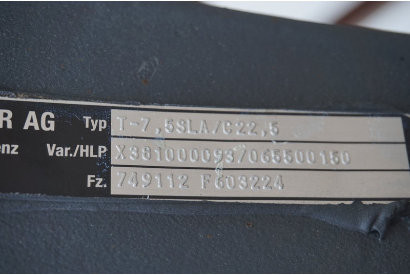 Mercedes-Benz F-8A/C22.5 - Přední náprava pro Nákladní auto: obrázek 4 Mercedes-Benz F-8A/C22.5 - Přední náprava pro Nákladní auto: obrázek 4