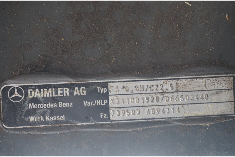 Mercedes-Benz FA-8H/22.5 - Přední náprava pro Nákladní auto: obrázek 4 Mercedes-Benz FA-8H/22.5 - Přední náprava pro Nákladní auto: obrázek 4