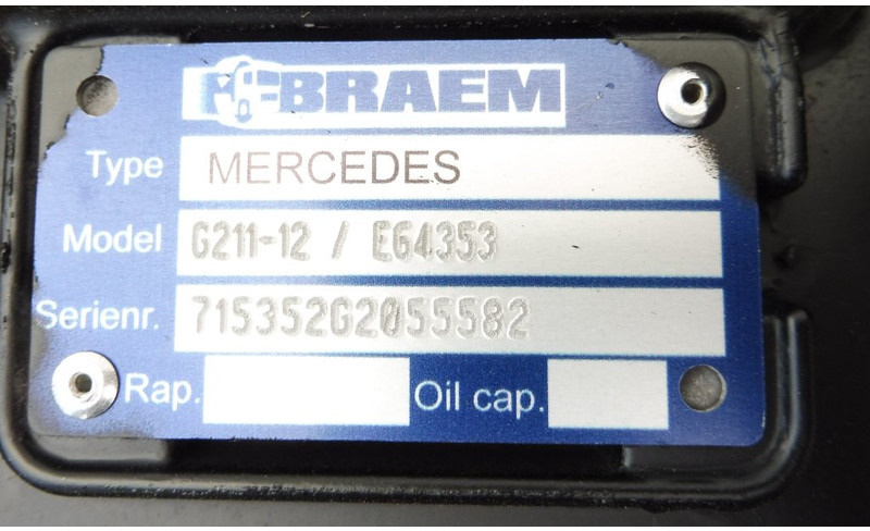 Mercedes-Benz G211-12KL MP4 GNSRGP - Převodovka pro Nákladní auto: obrázek 5 Mercedes-Benz G211-12KL MP4 GNSRGP - Převodovka pro Nákladní auto: obrázek 5