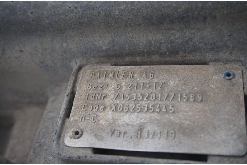 Mercedes-Benz G211-12KL MP4 OM470 - Převodovka pro Nákladní auto: obrázek 5 Mercedes-Benz G211-12KL MP4 OM470 - Převodovka pro Nákladní auto: obrázek 5