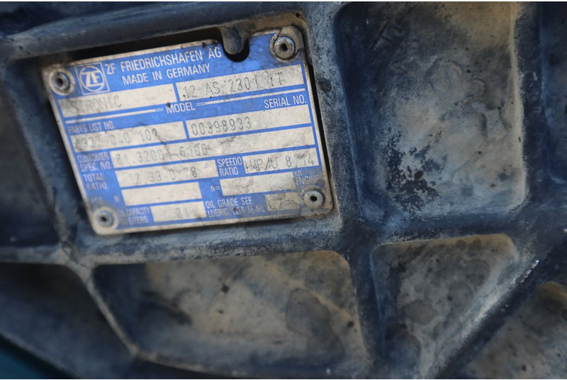 ZF 12AS2301OD+INT 81.32004-6106 - Převodovka pro Nákladní auto: obrázek 5 ZF 12AS2301OD+INT 81.32004-6106 - Převodovka pro Nákladní auto: obrázek 5