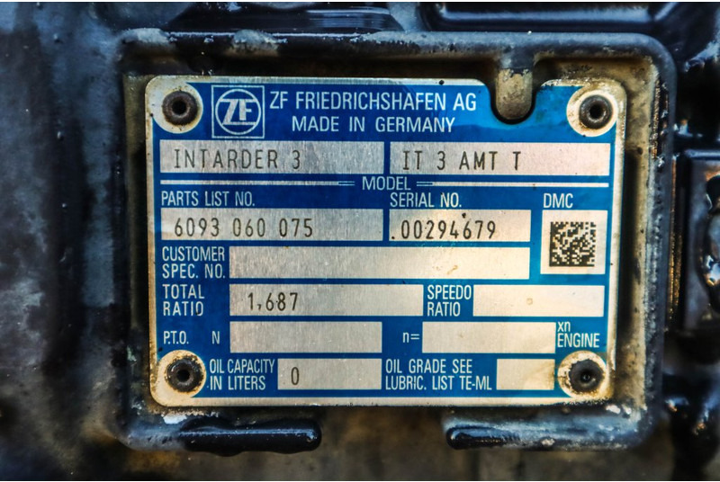 ZF 12AS2331DD+INT3 - Převodovka pro Nákladní auto: obrázek 5 ZF 12AS2331DD+INT3 - Převodovka pro Nákladní auto: obrázek 5