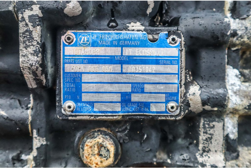 ZF 16S2221TO+INT 81.32003-6675 - Převodovka pro Nákladní auto: obrázek 5 ZF 16S2221TO+INT 81.32003-6675 - Převodovka pro Nákladní auto: obrázek 5